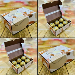 10~40 Caixa Pascoa P/ 6 Doces 100% Amor 2975 (PASCOA IDEIA OUTLET) OFERTA