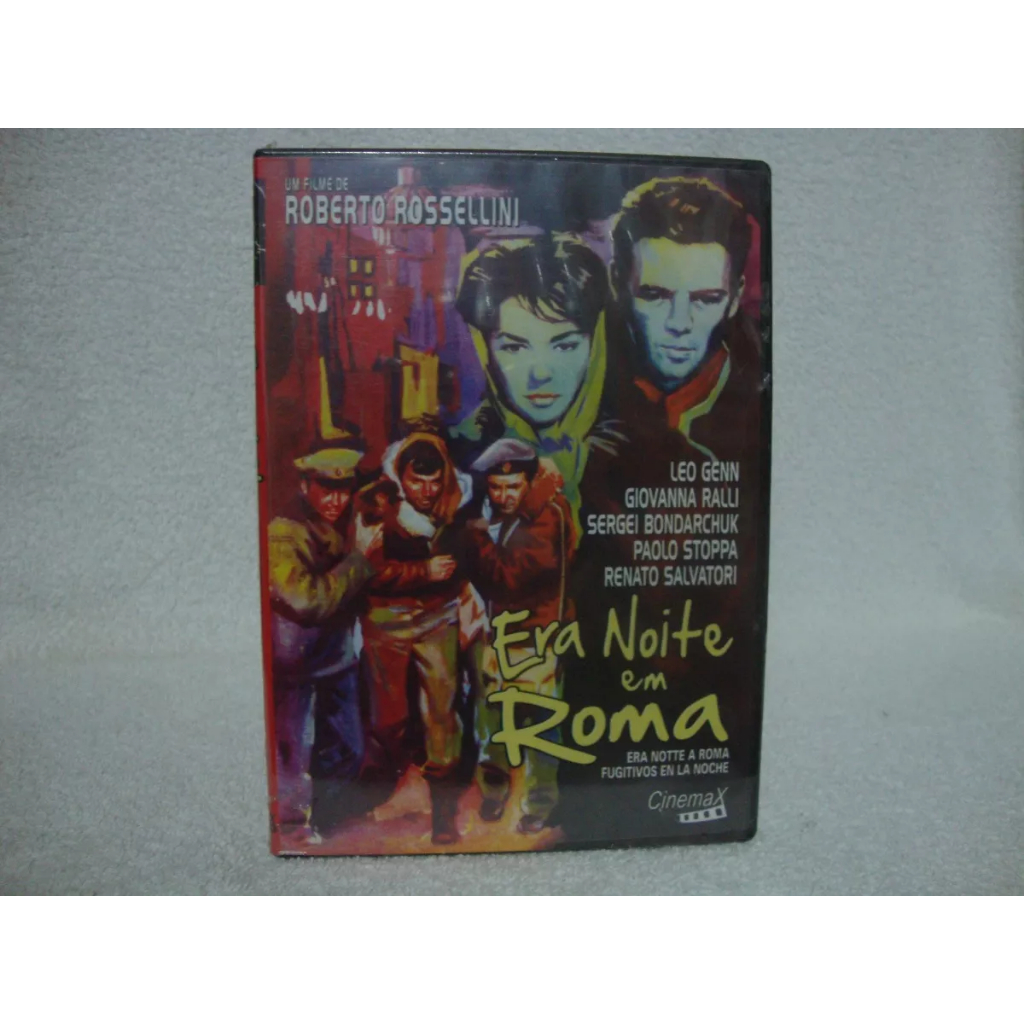 Dvd Original Era Noite Em Roma- Roberto Rossellini- Lacrado