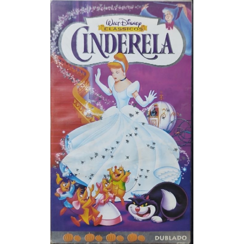 VHS Cinderela Walt Disney Otimo Estado