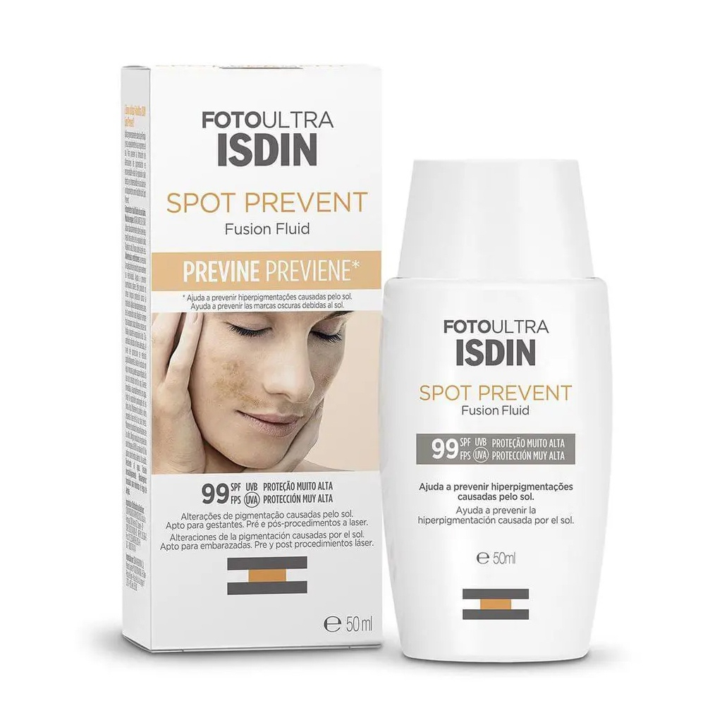 Protetor Solar Facial Isdin Spot Prevent FPS 99 com 50ml Isdin