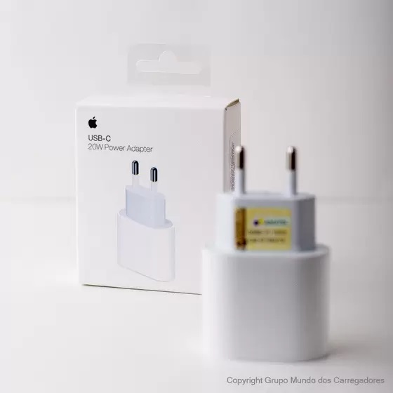 Carregador Usb-C 20W Turbo Compativel com Iphone X-11-12-13-14 - Adaptador Tomada Fonte Turbo todos modelos