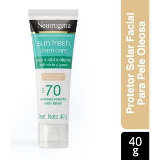 Neutrogena Protetor Solar Sun Fresh Pele Oleosa Clara Fps 70  em Oferta na Shopee