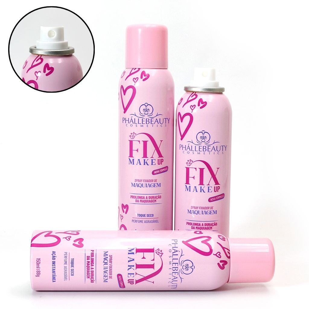 Fixador de Maquiagem Phállebeauty Fix Makeup em Oferta na Shopee