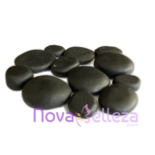 Pedras Vulcânicas para Massagem 1Kg Novabelleza