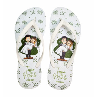 kits Com 55 - 60 - 65 - 70 - 75 - 80 Pares Chinelo Personalizado Casamento 15 Anos Debutante Formatura Lembrancinha