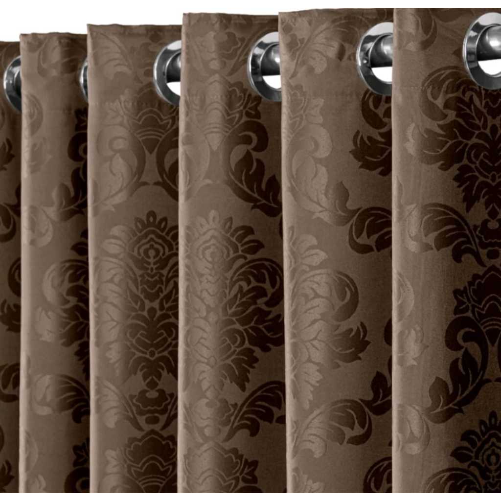 Cortina Jacquard Sala E Quarto 2 80m X 1 70m Luxo