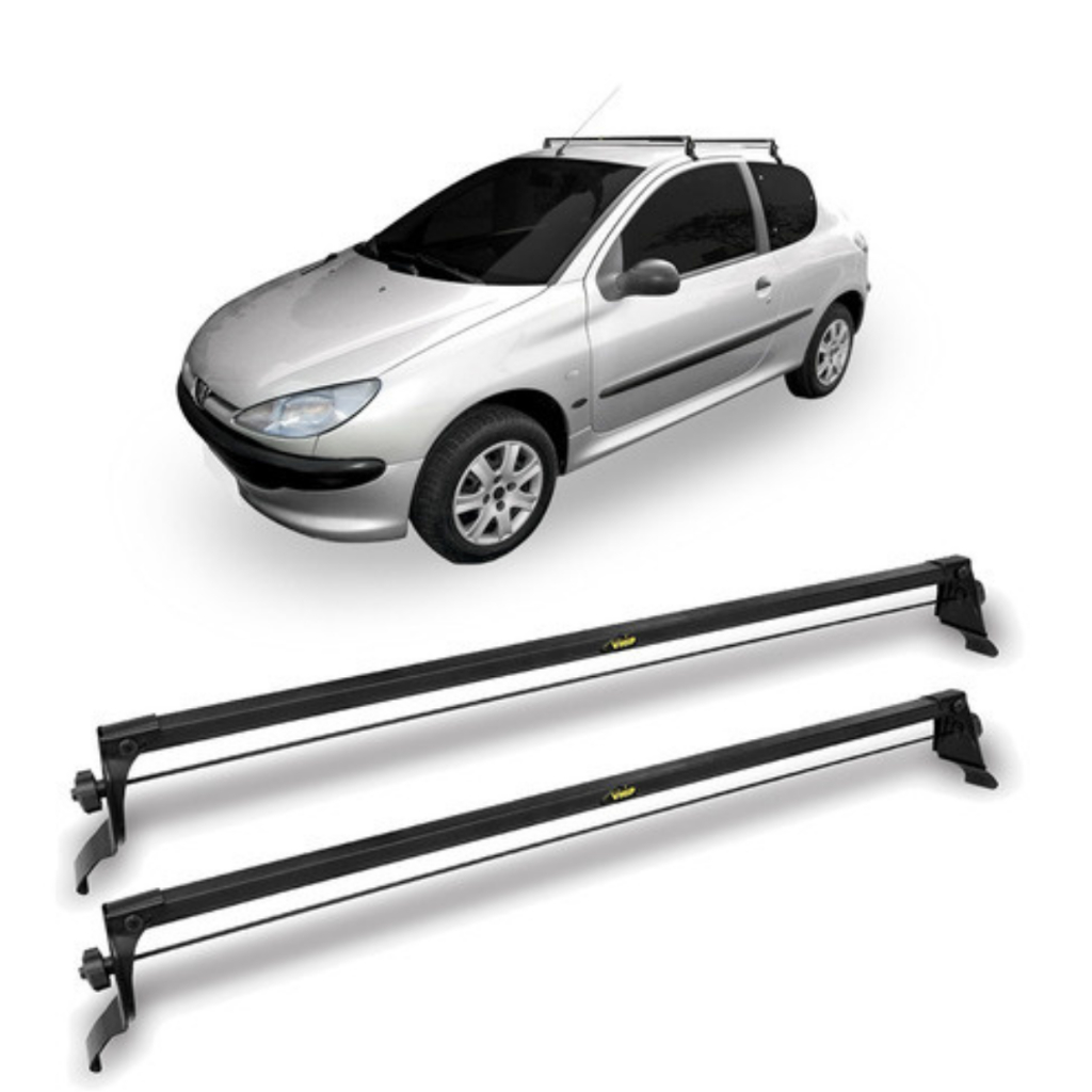 Rack Teto Peugeot 206 207 2 Portas Fixação Na Porta