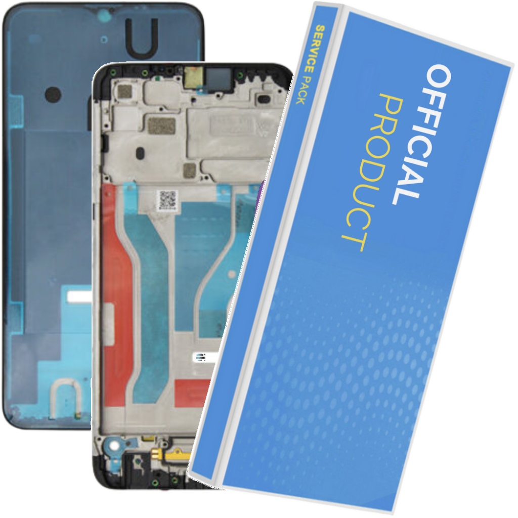 Aro Chassis Compatível Com Galaxy A10s A107m Carcaça Meio Lateral + 0rigna! Na Caixa!