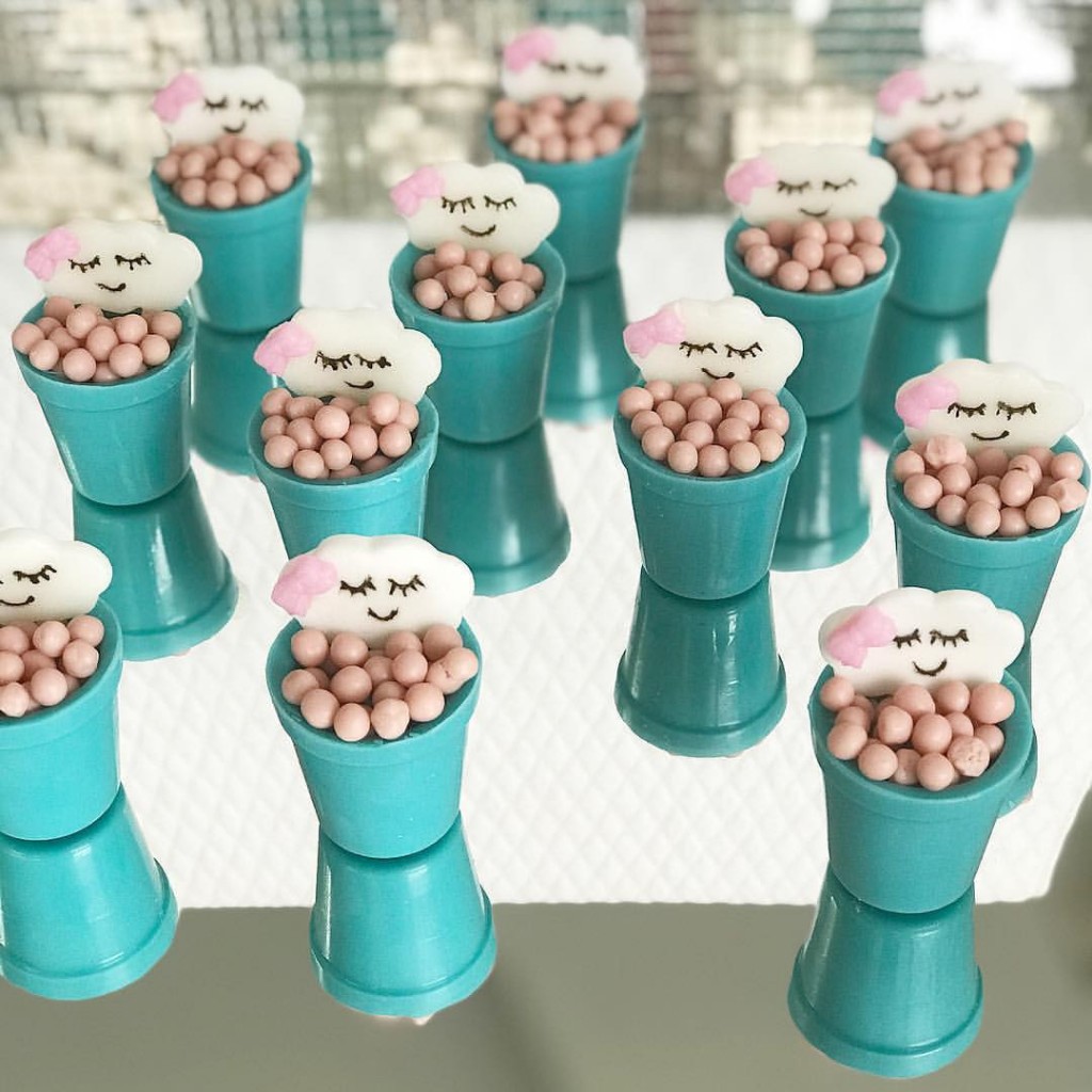Forma De Acetato Pra Cogumelo Vasinho De Flor Bwb 5060