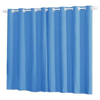 Cortina Roma Decorativa 4,00 x 2,20 Sala ou Quarto Com Ilhós Varão simples em Oferta na Shopee