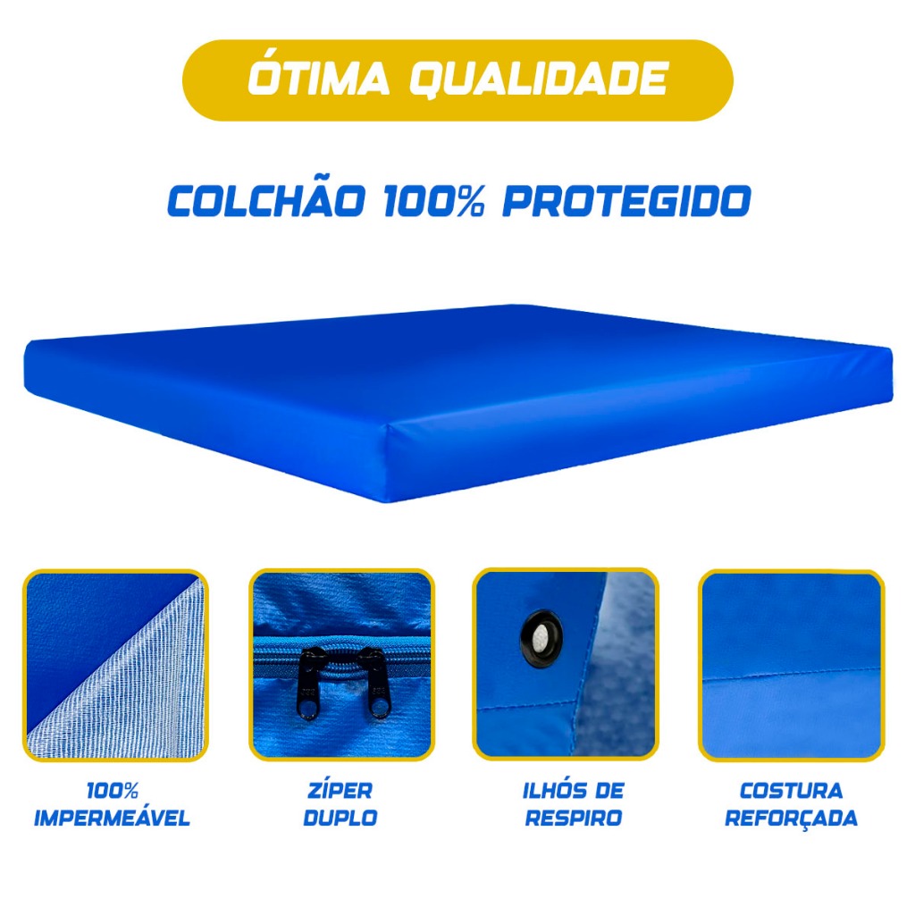 Capa de Colchão Solteiro Impermeável Hospitalar Promoção