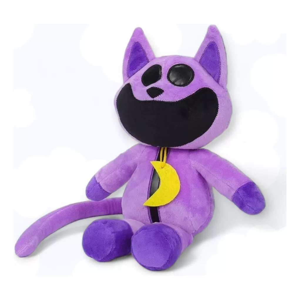 Pelúcia Poppy Playtime Cap 3 Novo Catnap Smiling Critters Gato Cat Nap