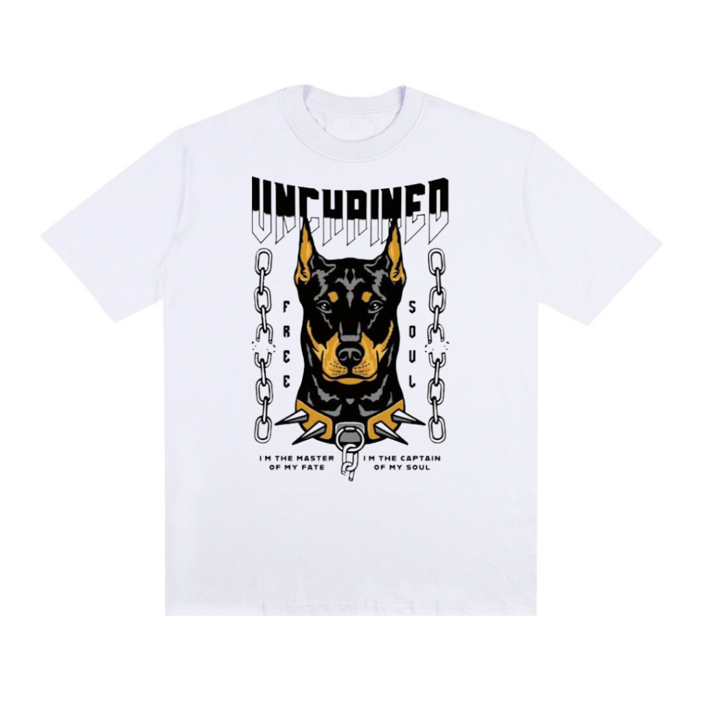 Camiseta Oversized Doberman Estampada Street Wear Exclusiva 100% algodão