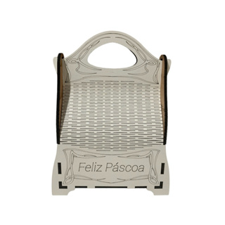 5 Lembrancinha sacolinha em mdf Páscoa em Oferta na Shopee