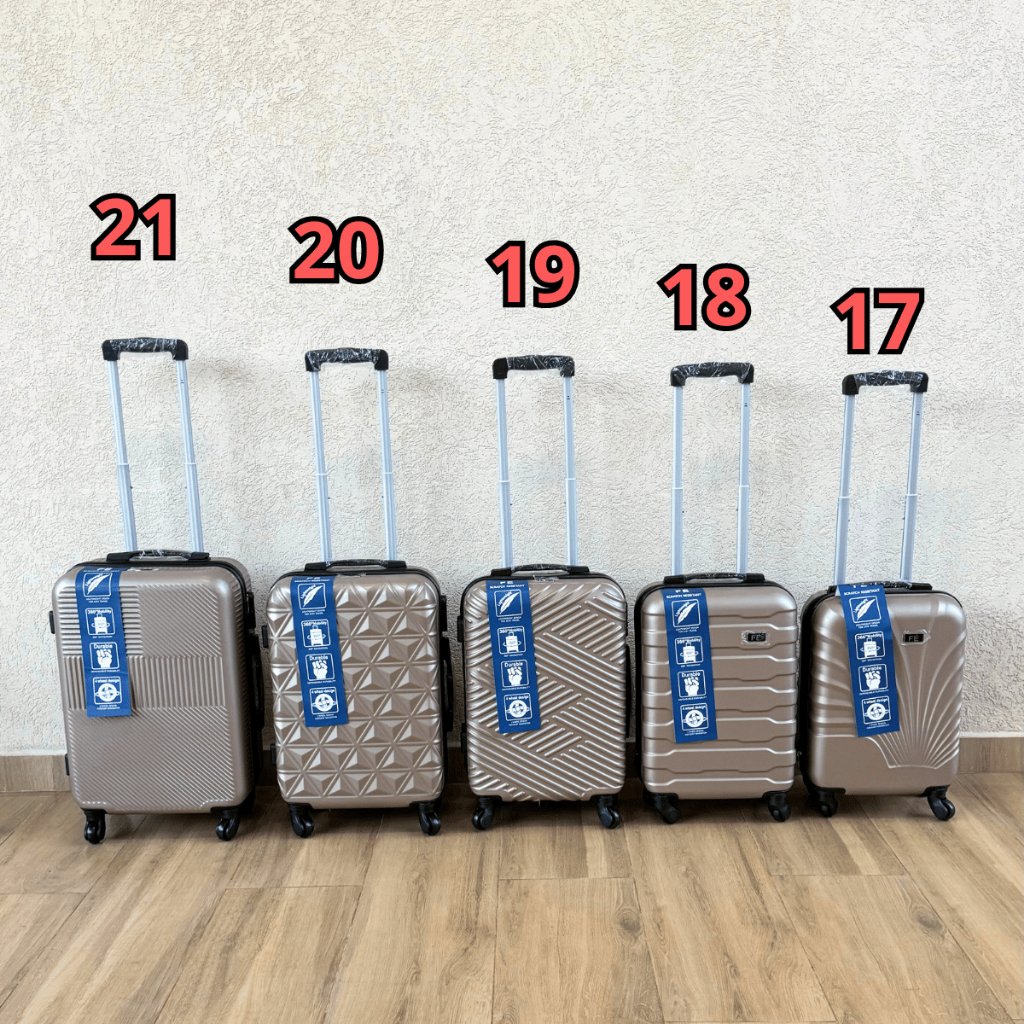 Mala De Bordo 10 kg Viagem Rodinhas 360° Várias Cores e modelos