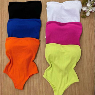 Body Feminino Anarruga Atoalhado Tomara que Caia com Bojo /Bodi em Alta Moda Verao.