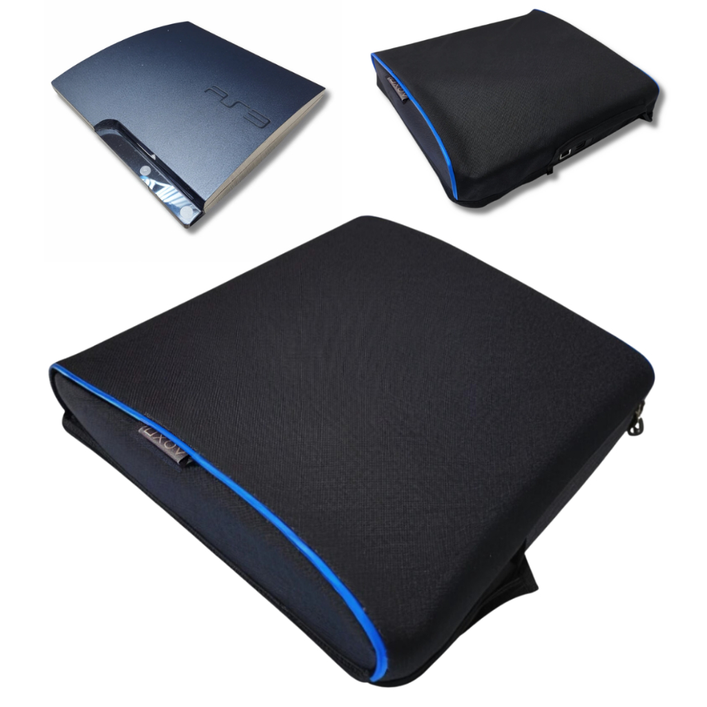 Capa Compatível Com Ps3 Slim Playstation 3 Slim Antipoeira