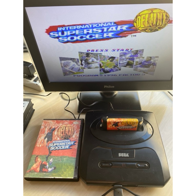 Internacional Superstar Soccer De Luxe Mega Drive