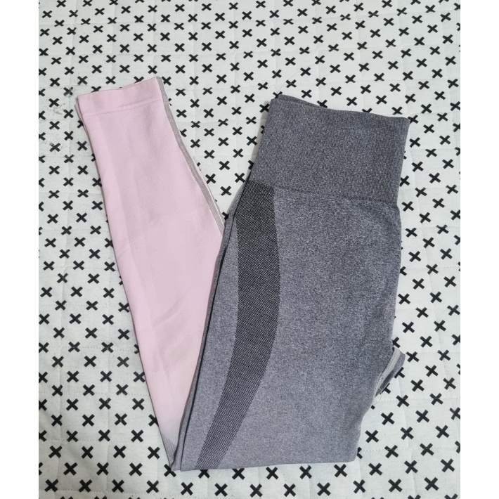 Calça legging feminina levanta empina bumbum glúteo - tamanho P - fitness, academia, exercício físico, atividade física