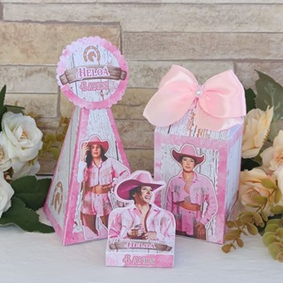 Kit 15 Lembrancinhas Ana Castela Caixas Personalizadas