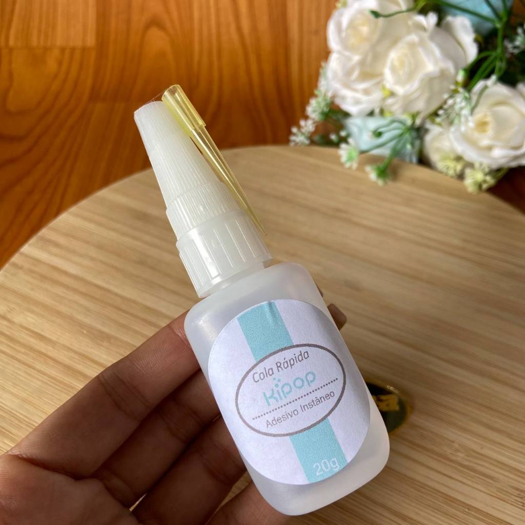 Cola Instantânea para Apliques Emborrachados Kipop 20g