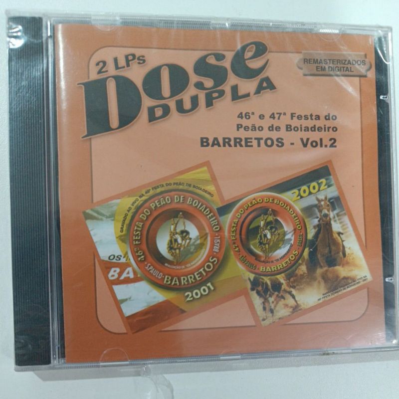 CD BARRETOS/FESTA DE PEÃO DE BOIADEIRO/BRUNO & MARRONE, DANIEL,GINO &GENO ETC ..