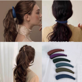 Clipe de banana clipe vertical acessório de cabelo clipe de rabo de cavalo