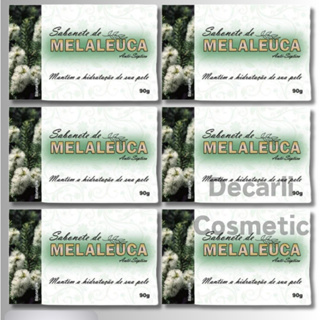 6 UN Sabonete Barra de Melaleuca 90g - Bionature em Oferta na Shopee