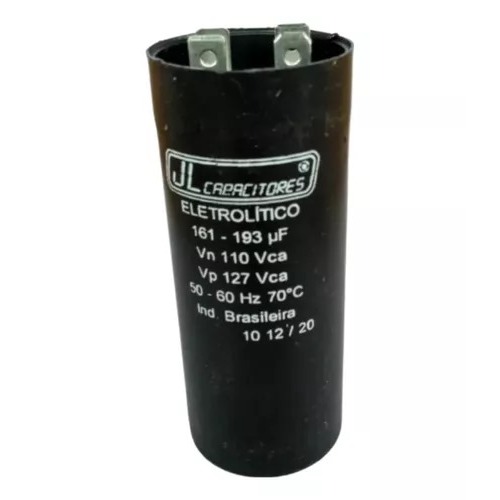 Capacitor 161-193uf 110v Eletrolítico P/ Partida De Motor em Oferta na Shopee