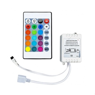 Controle Controlador Para Fita Led Rgb 3528 E 5050 em Oferta na Shopee