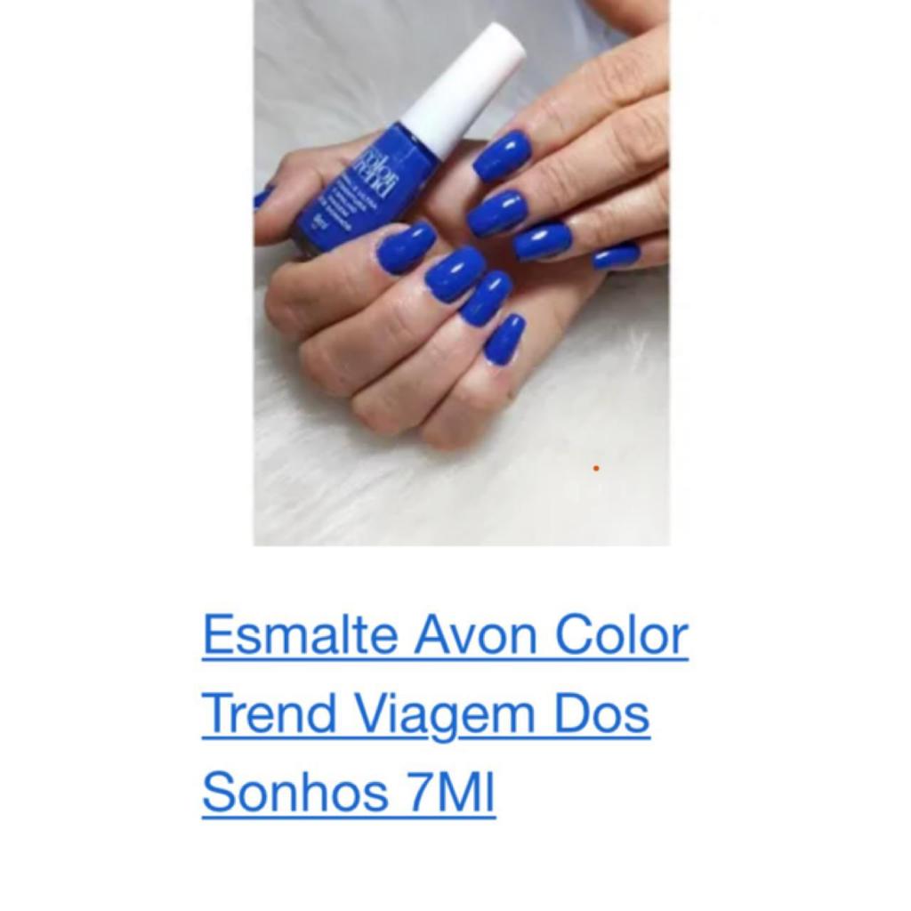 esmalte  color trend avon viagem dos sonhos