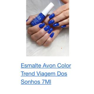 esmalte  color trend avon viagem dos sonhos