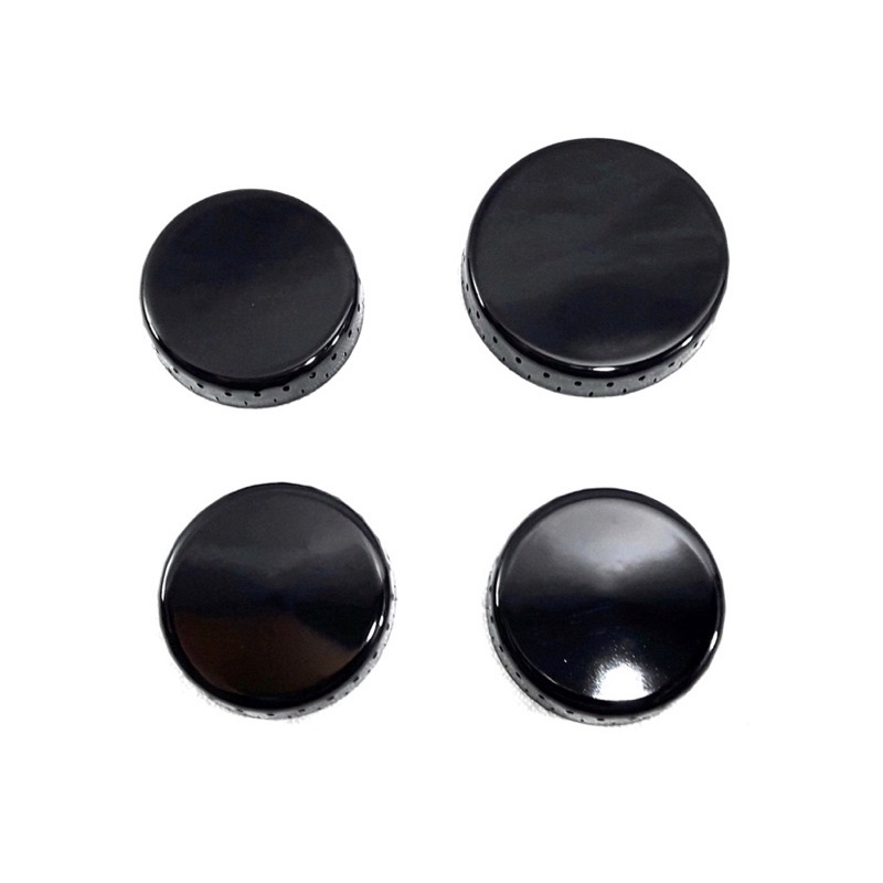 Kit 4 Espalhadores Tampinha da boca de Fogão Continental Mueller Dako Supreme Luna Lumiere
