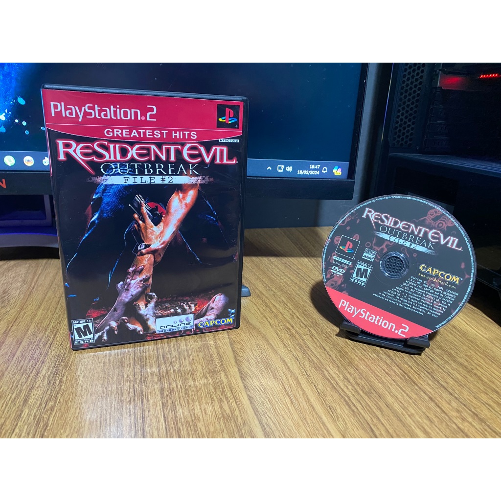 Resident Evil Outbreak File #2 PT BR para PS2