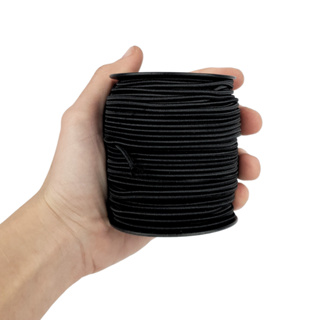 Elástico Roliço 2,5 MM , Rabo de rato - Rolo com 50 ou 100 metros em Oferta na Shopee