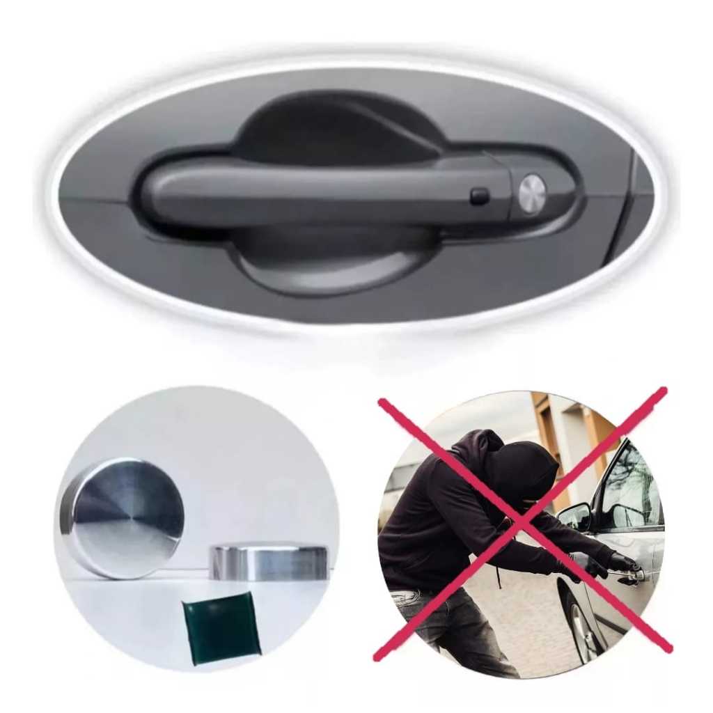 Tampa Anti Micha Fechadura Key Locked Para Porta Fiat Idea