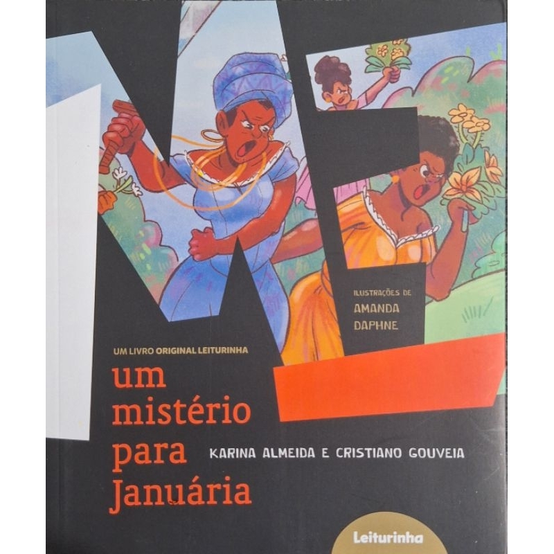 (Veja o vídeo) - Livros USADOS: Um Mistério para Januária- Karina Almeida e mais
