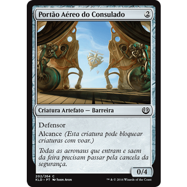 Portão Aereo do Consulado (Barreira) - Magic The Gathering