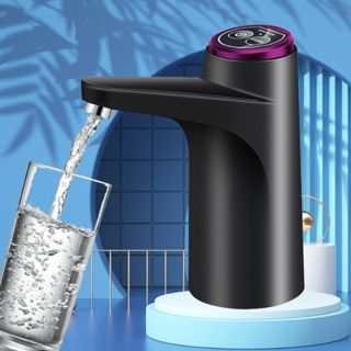 Usb BotãO AutomáTico Bebedouro Bomba EléTrica Agua RecarregáVel Dispenser Universal Carregamento
