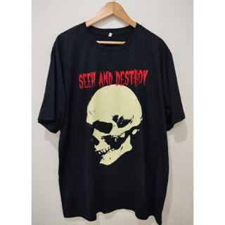 Camisa de Rock Caveira Camiseta de Rock Caveira Heavy Metal Metallica - Linha Premium