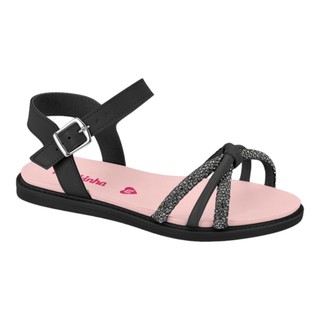 Sandalia Molekinha Infantil Feminina Papete Brilho Macia Original em Oferta na Shopee