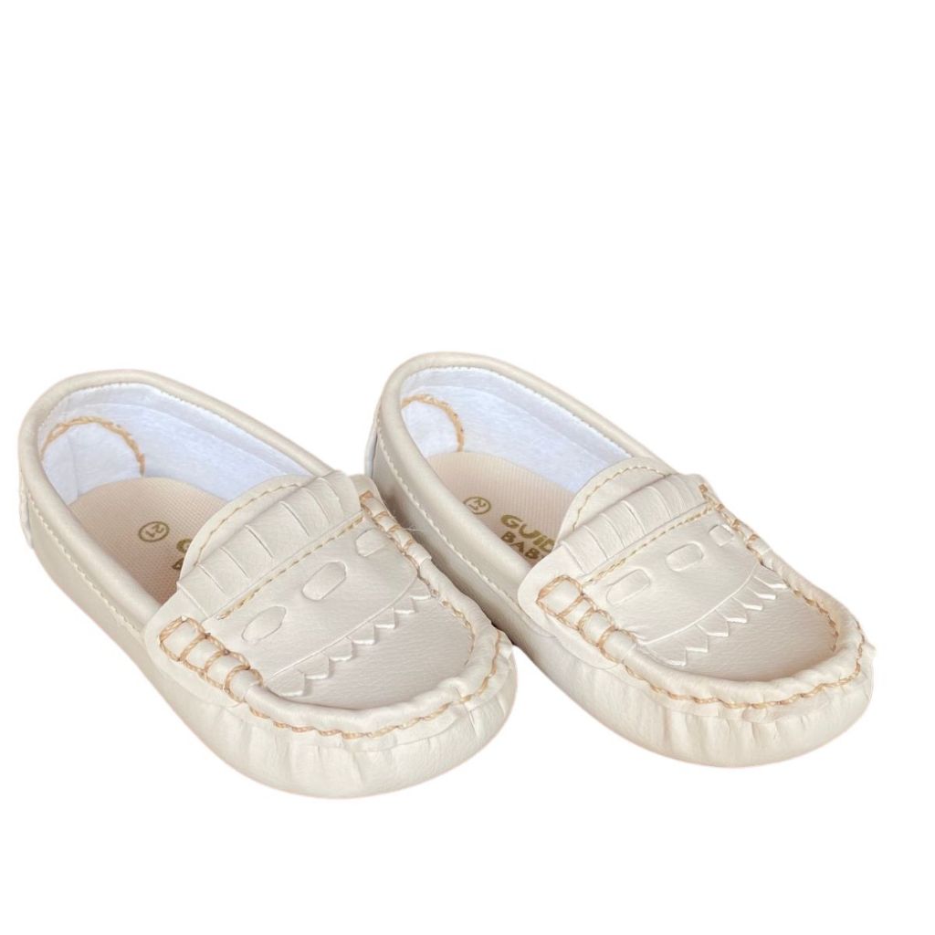 Mocassim Infantil Masculino Branco: Onde Comprar | BuscaProdutos