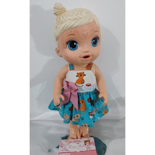 Vestidos para Baby Alive, My little momy e similares