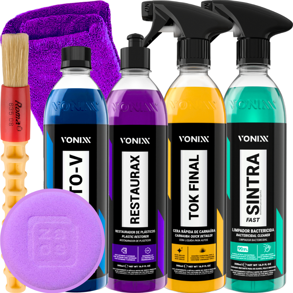 Kit Shampoo Moto-V Cera Tok Final Sintra Fast Restaurax Vonixx em Oferta na Shopee