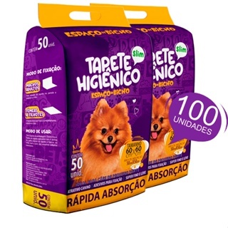 Tapete Higiênico Espaço De Bicho 100 unidades Envio Imediato Promoção em Oferta na Shopee