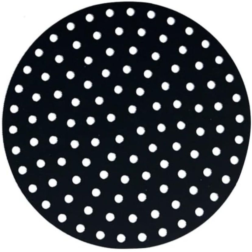 Tapete silicone air fryer protetor fritadeira antiaderente 22cm  utilidade doméstica