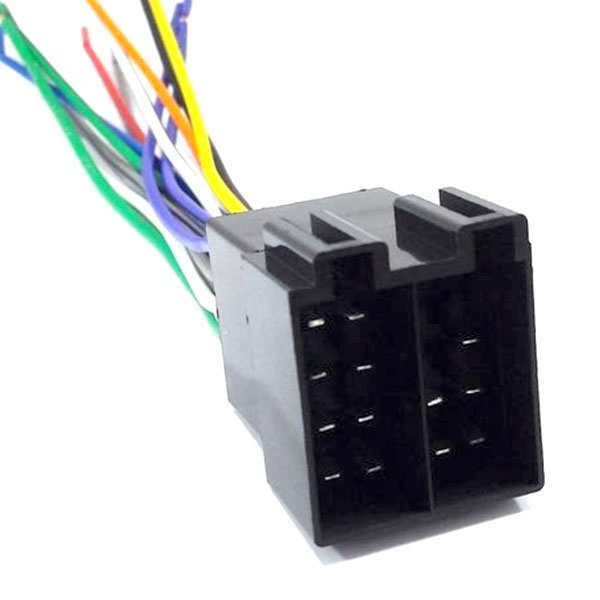 Chicote Plug Rádio Automotivo Conector Iso Kit 16 Vias Macho