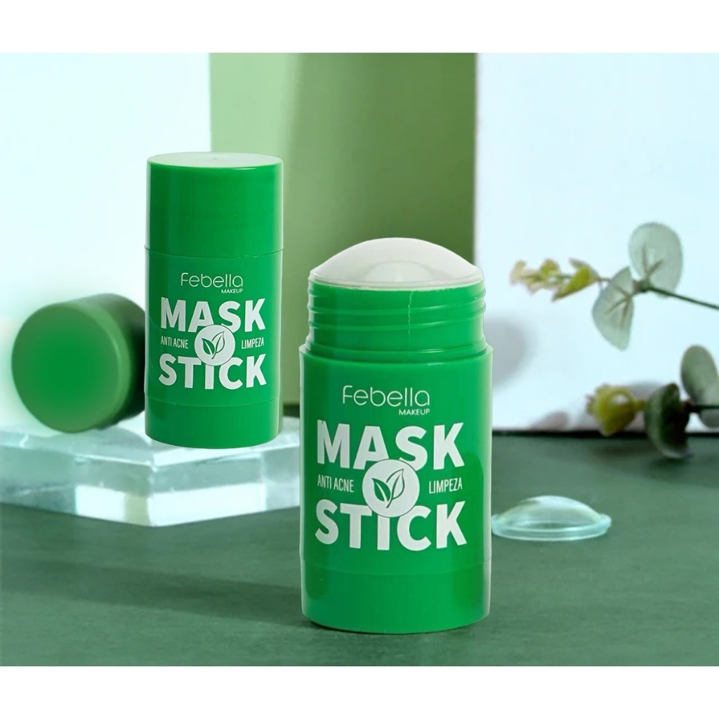 Máscara Chá Verde Remover de Cravos Anti-Acne Hidratante Beleza