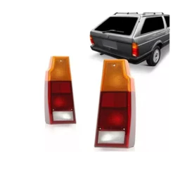 Lanterna Traseira Parati/saveiro 83/97 Ambar Top De Linha