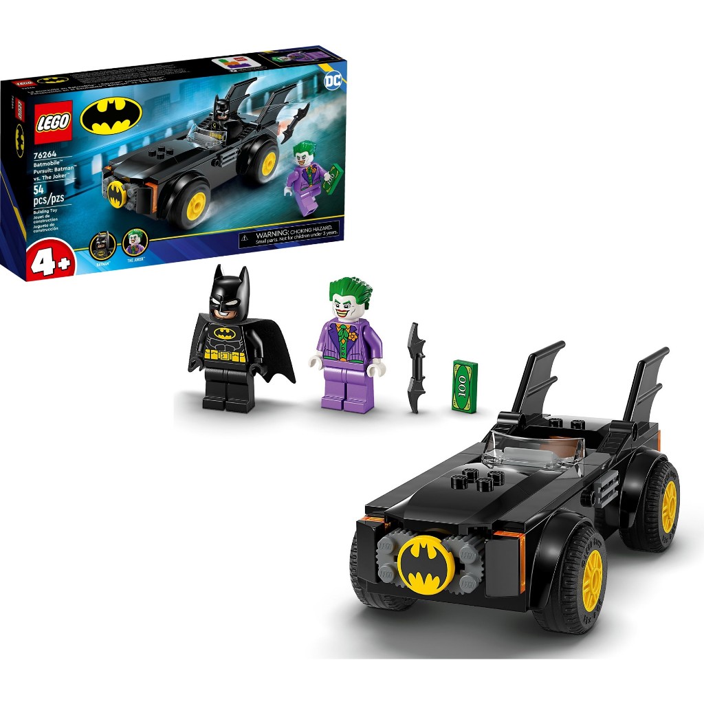 Lego 76264 - Perseguiçao De Batmovel: Batman Vs Coringa - Lego DC